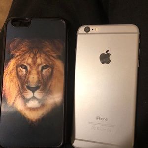 iPhone 6 Plus with case